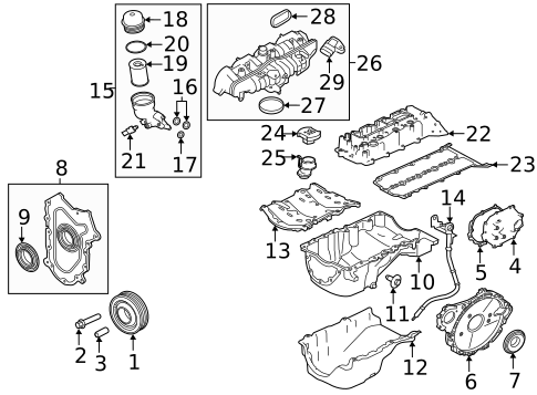 Engine Parts for 2020 Jaguar F-Type #0