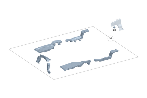 Cable Covers and Cable Ducts for 2025 Mercedes-Benz CLE300 #0