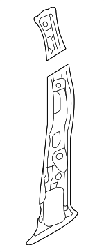 6321180J00 - Body: Inner Center Pillar for Suzuki Image