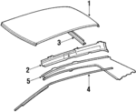 2016500209 - Body: Roof Panel for Mercedes-Benz Image