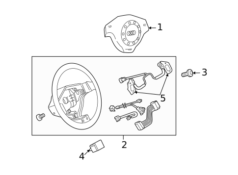 Steering Wheel & Trim for 2004 Audi A4 Quattro #3