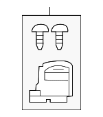 8119448080 - Electrical: Repair Bracket for Lexus: RX350, RX450h Image