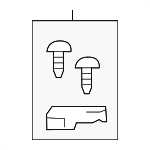 8119548050 - Electrical: Repair Bracket for Lexus: RX350, RX450h Image