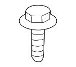 9010906382 - Electrical: Headlamp Assembly Bolt for Lexus: GS350, GS450h, IS300, IS350, LS460, LS600h, RC F, RC200t, RC300, RC350, RX350, RX450h Image