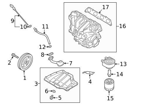 Intake for 2018 Hyundai Elantra GT #0