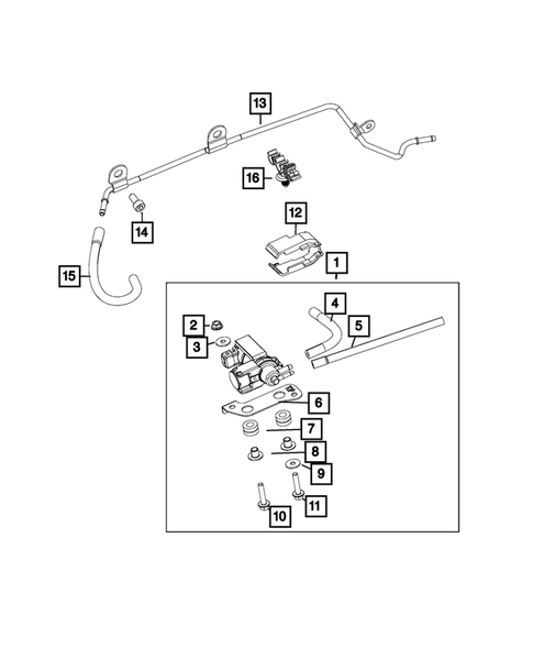 EGR System for 2017 Jeep Renegade #1