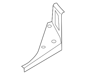 4K0803718B - Body: Frame Stiffener for Audi Image