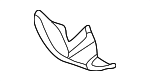 41007481035 - Body: Cowl Support for BMW Image