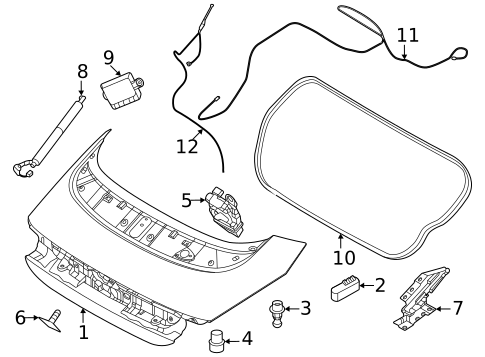 Trunk for 2025 Hyundai Ioniq 6 #0