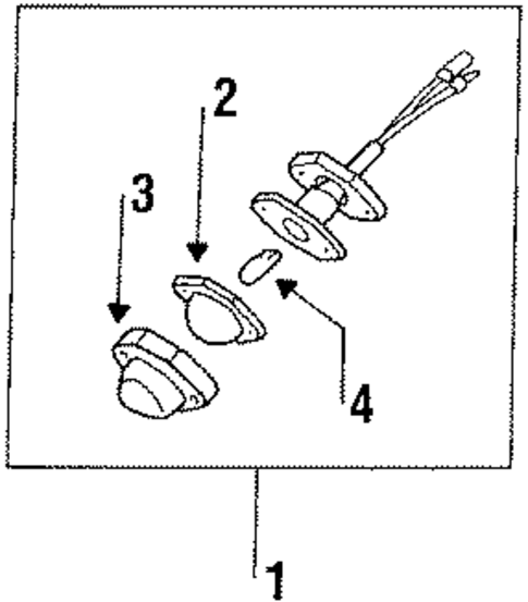 License Lamps for 1986 Isuzu Pickup #0