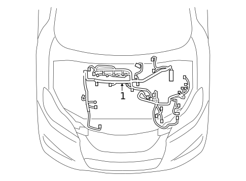 Wiring Harness for 2009 Toyota Matrix #0