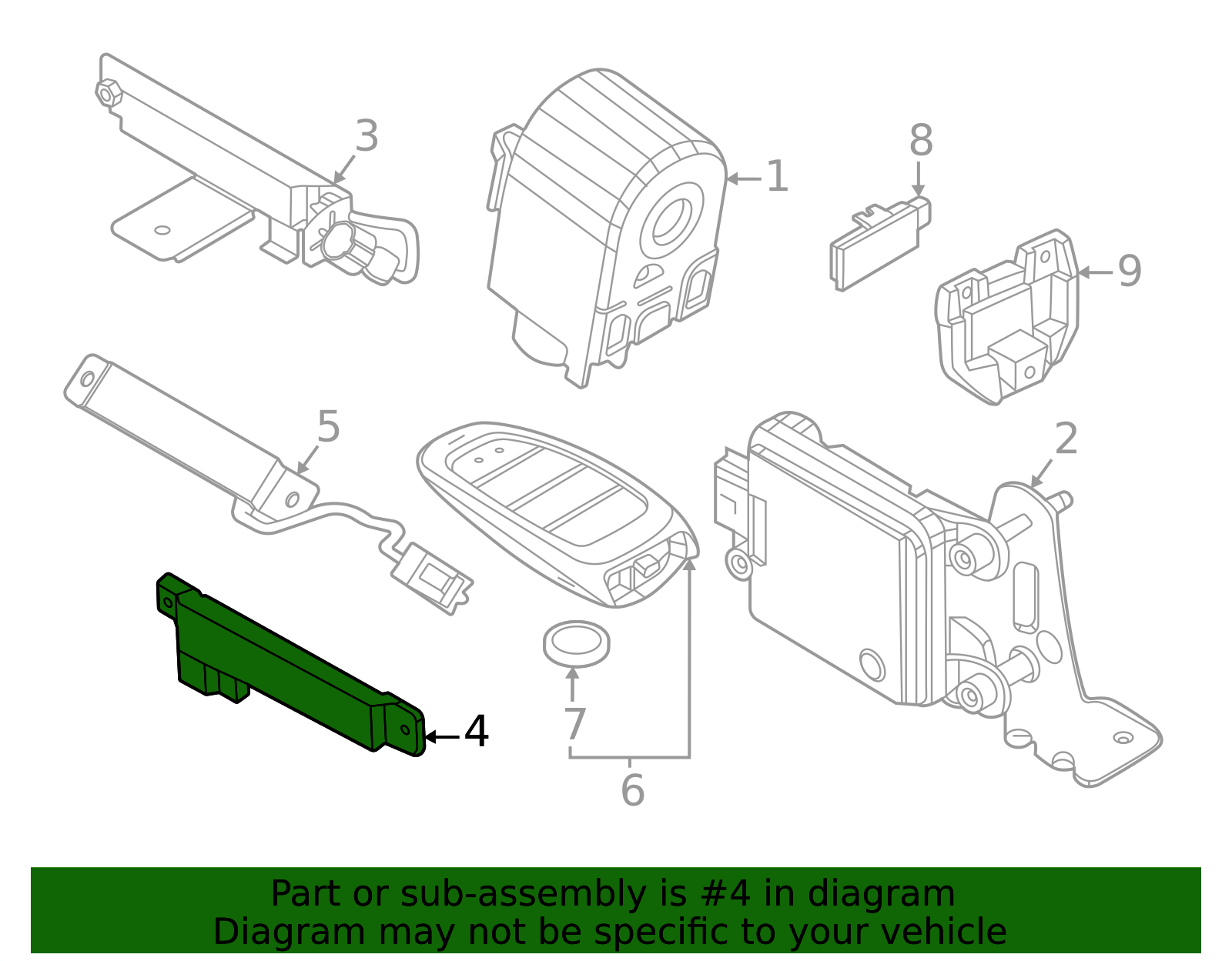 95460-L2200 - Antenna 2021-2025 Kia | Kia.Parts Store