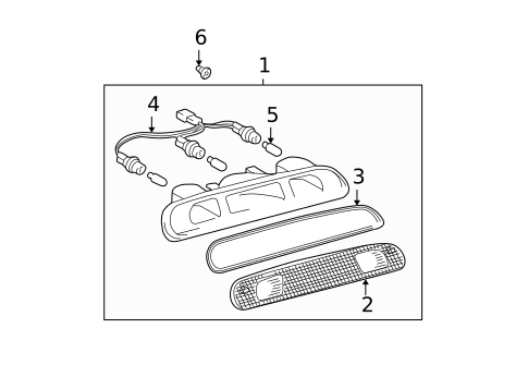 High Mount Lamps for 2004 Toyota Tundra #0