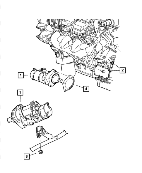 Starters for 2005 Chrysler Pacifica #0