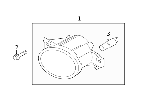 Bulbs - Chassis for 2014 INFINITI Q60 #2