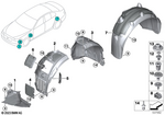 51717340199 - : Cover For Bulb Change for BMW Image