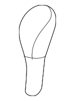 349104RA0B - : Shift Knob for Nissan: Maxima Image