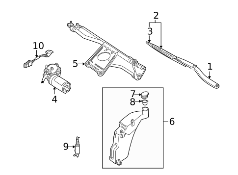 Wipers for 2003 Audi A8 Quattro #0