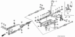54114SM4003 - Chassis: GUIDE, CHANGE LEVER PIVOT for Honda Image
