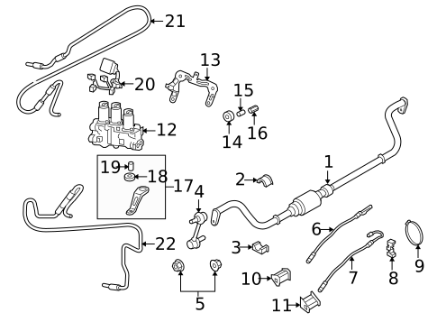 Stabilizer Bar & Components for 2013 Porsche Panamera #2