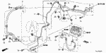 80360TA0A00 - Body/Air Conditioning: CLAMP A, AIR CONDITIONER PIPE for Acura Image