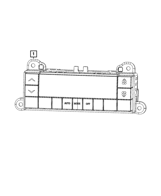 68423839AC - Electrical: A/c And Heater Control for Mopar Image