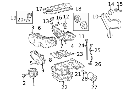Filters for 2005 Toyota Highlander #1