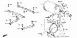 17526S1G000 - Electrical/Exhaust/Heater/Fuel: SPRING, CNG TANK BAND for Honda Image