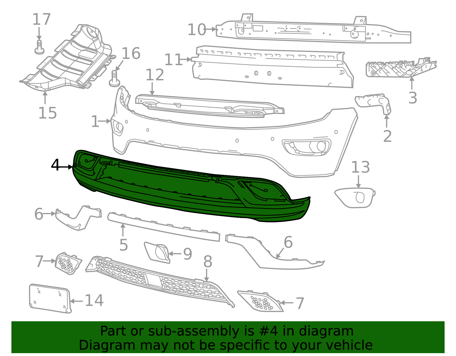 2014-2016 Jeep Grand Cherokee Lower Cover 1WL31TZZAC | Mopar Parts