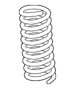 5135480AA - Suspension: Spring for Chrysler: Crossfire Image