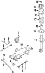 8944038061 - : Lateral Rod Bolt for Isuzu Image