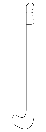 7445133010 - Electrical: Hold Down Bolt for Toyota: Avalon, Camry, Highlander, Sienna, Solara Image