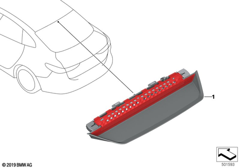 Third Stoplamp for 2020 BMW 228iX #0