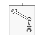 52390S84A01 - Suspension: Upper Arm for Acura Image