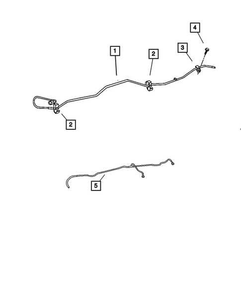 Fuel Lines for 2003 Dodge Durango #0