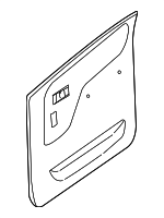 829009Z715 - Body: Door Interior Trim Panel for Nissan Image