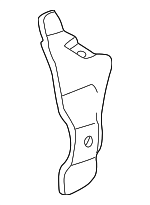 171680H010 - Exhaust: Upper Insulator for Scion: tC | Toyota: Camry Image