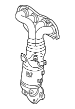 250510H040 - : 2004-2006 Toyota - Exhaust Manifold for Toyota: Camry, Solara Image