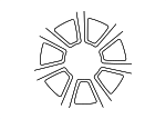 XR856011 - : Wheel, Alloy for Jaguar: X-Type Image