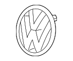 7P6853675TOZD - Body: Grille Emblem for Volkswagen: Touareg Image