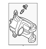 1EA615123B - Brakes: Caliper for Audi Image