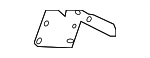1EA611845B - Brakes: Brake Hose Upper Bracket for Audi Image