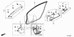 34760SZTJ01 - Interior/Bumper: LIGHT ASSY., FOOT (DRIVER SIDE) for Honda Image