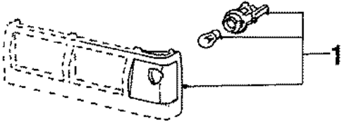 Corner & Side Marker Lamps for 1987 Lincoln Continental #1