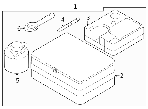 Interior Trim - Rear Body for 2023 Genesis GV60 #1