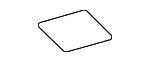 86629T1AA0 - Body: Outer Molding Pad for Hyundai Image