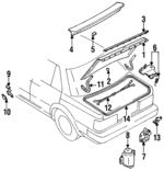 H430001E38 - : Lid for Nissan Image