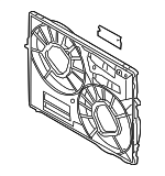 7L0121207E - Cooling System: Fan Shroud for Audi: Q7 Image