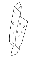 6160412610 - Body: Inner Wheelhouse Reinforcement for Toyota: Prius, Prius Plug-In, Prius V Image