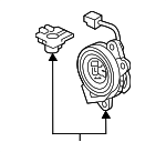 31651TJBA03 - Electrical: Blower for Acura: MDX, RDX Image